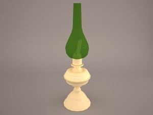 oil lamp 3D Model