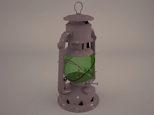 lantern light 3D Model .c4d .max .obj .3ds .fbx .stl .blend 