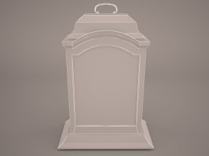 antique clock Modelo 3D