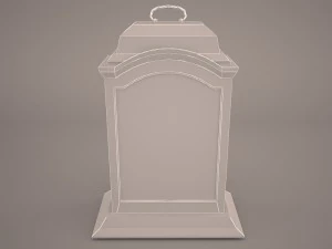 antique clock 3D Model