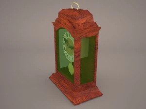 antique clock 3D Model