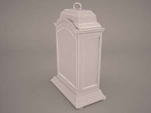 antique clock Modelo 3D