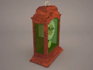 antique clock 3D Model