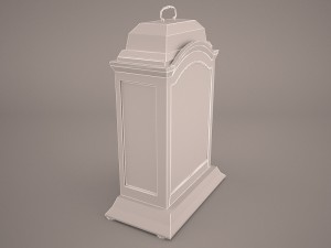 antique clock Modelo 3D
