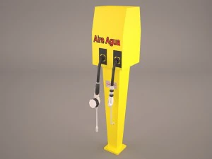 pompka do opon Model 3D