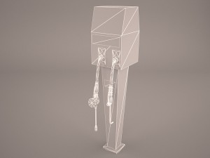 tire pump 3D 모델