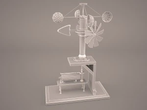 anemometer 3D Model
