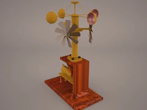 anemometer 3D Model