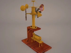 anemometer 3D Model