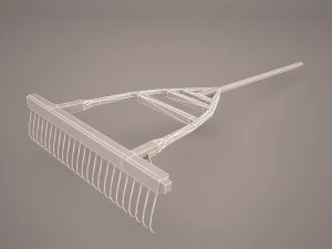 garden rake 3D Model
