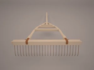 garden rake 3D Model