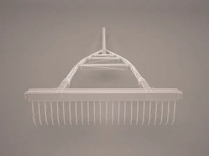 garden rake 3D Model