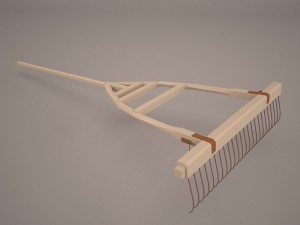 garden rake Modelo 3D