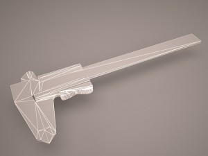 vernier caliper 3D Model