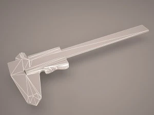 vernier caliper 3D Model
