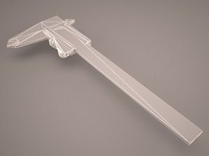 vernier caliper 3D Model
