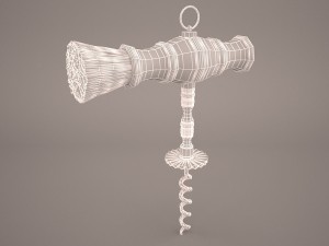 perpendicular bottle opener 3D Модель