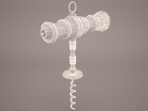 perpendicular bottle opener 3D Модель