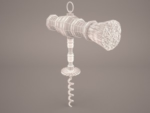 perpendicular bottle opener 3D Модель