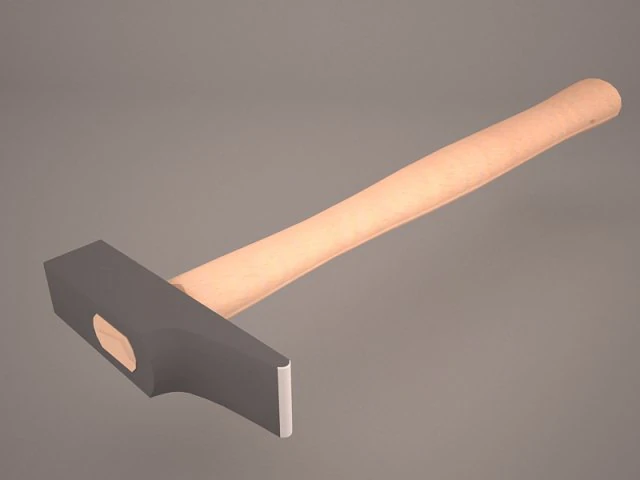 hammer 3D Model .c4d .max .obj .3ds .fbx .stl .blend