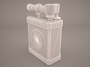 zippo lighter Modelo 3D