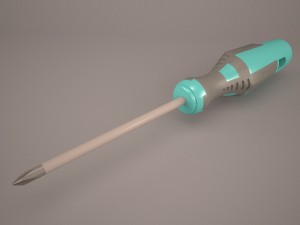 phillips screwdriver 3Dモデル