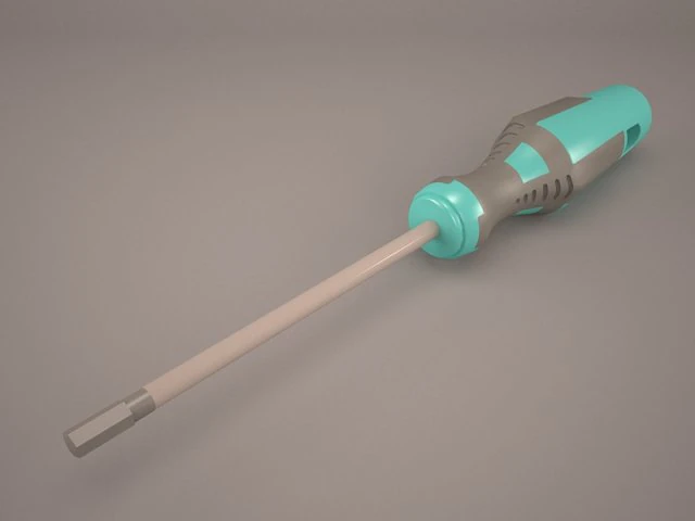 phillips screwdriver 3D Model .c4d .max .obj .3ds .fbx .stl .blend 