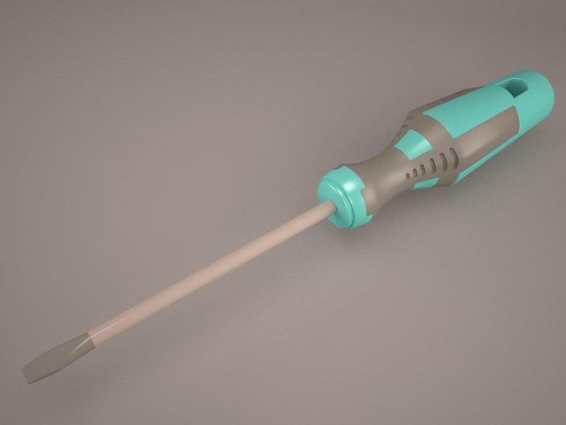 phillips screwdriver 3D मॉडल .c4d .max .obj .3ds .fbx .stl .blend 