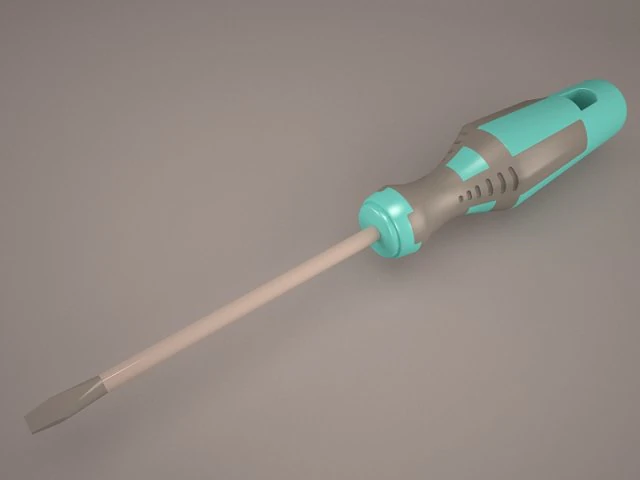 phillips screwdriver 3D Model .c4d .max .obj .3ds .fbx .stl .blend 
