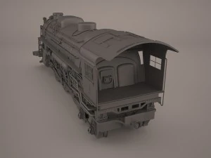 steam locomotive 3D Model