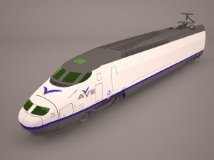 eurostar e320 3D मॉडल