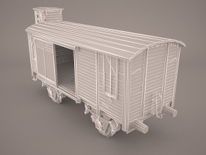 box car 3D Model