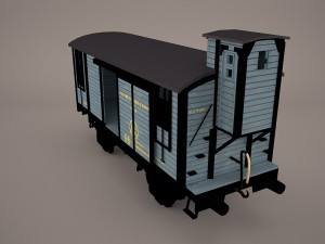 box car 3D Model