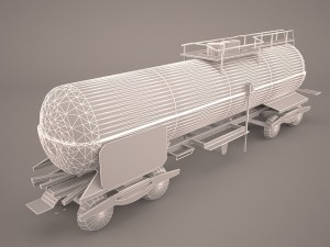 tank wagon Model 3D