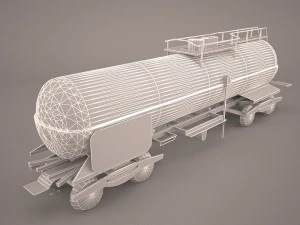 tank wagon 3D Model