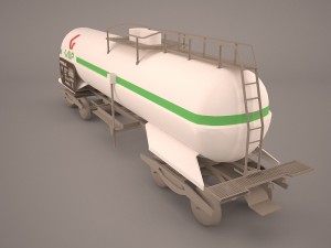 tank wagon Model 3D