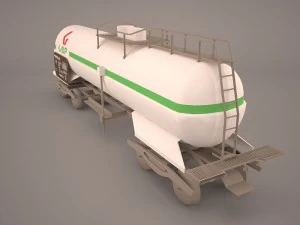 tank wagon 3D Model