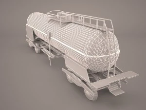 tank wagon 3D Model