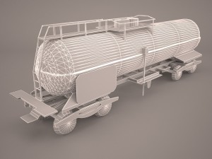 tank wagon Model 3D
