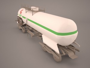 tank wagon Model 3D