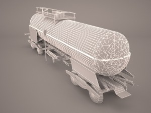 tank wagon Model 3D