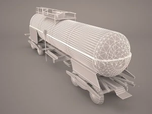 tank wagon 3D Model