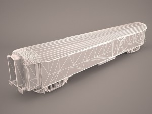 box car Modelo 3D
