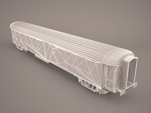 box car Modelo 3D