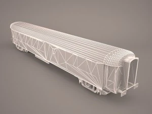 box car 3D Model
