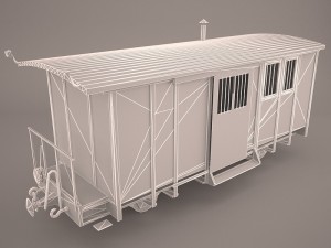 box car 3D मॉडल