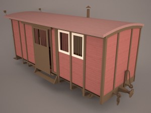 box car 3D मॉडल