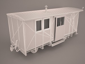 box car 3D मॉडल