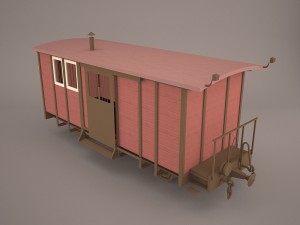 box car 3D मॉडल