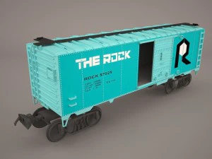 box car 3D Model